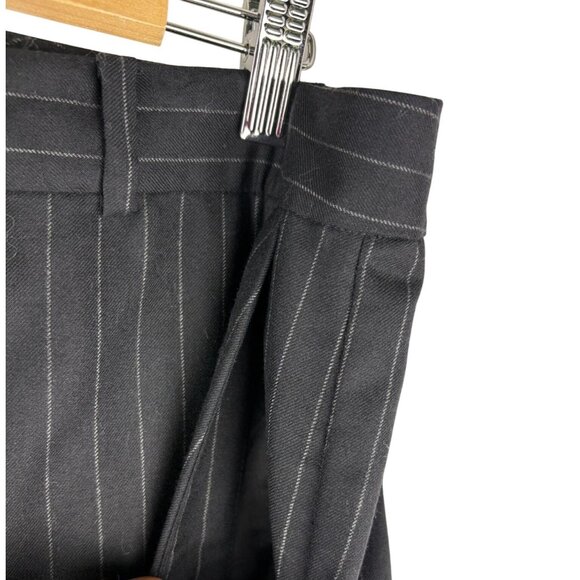 Old Money Luxury Lauren, Ralph Lauren Andover Wool Pinstripe Pants, Women's 16 - Picture 11 of 13